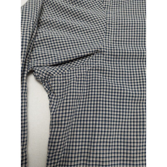 Ralph Lauren Mens Shirt Medium Blue Plaid Red Pony Button Up 2X - Picture 3 of 16